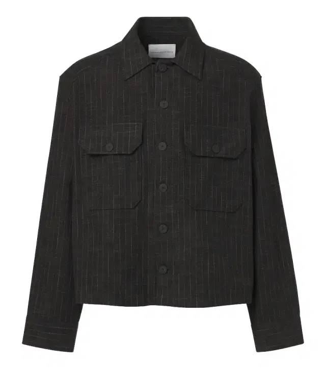 Studio Nicholson Kelver striped cotton and wool-blend jacket