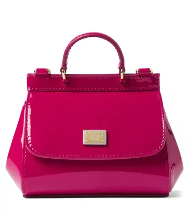 Dolce & Gabbana Kids Patent leather top-handle bag | Thumbnail 1 Dolce & Gabbana Kids Patent leather top-handle bag | Thumbnail 1