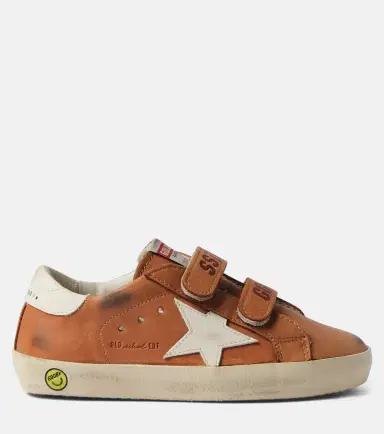 Golden Goose Kids Old School leather sneakers | Thumbnail 3