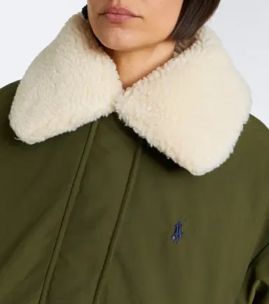 Polo Ralph Lauren Teddy-trimmed technical down jacket | Thumbnail 4