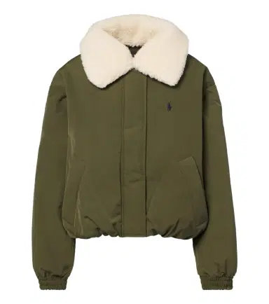 Polo Ralph Lauren Teddy-trimmed technical down jacket | Thumbnail 1