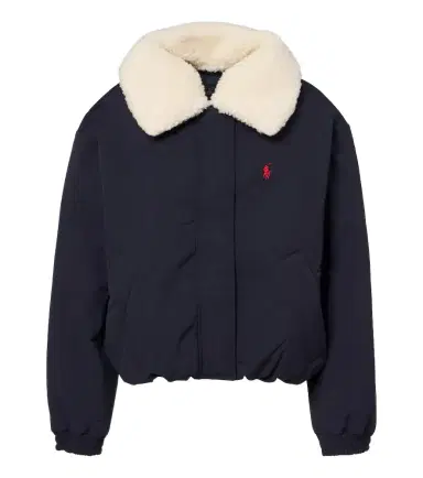 Polo Ralph Lauren Teddy-trimmed technical down jacket | Thumbnail 1 Polo Ralph Lauren Teddy-trimmed technical down jacket | Thumbnail 1