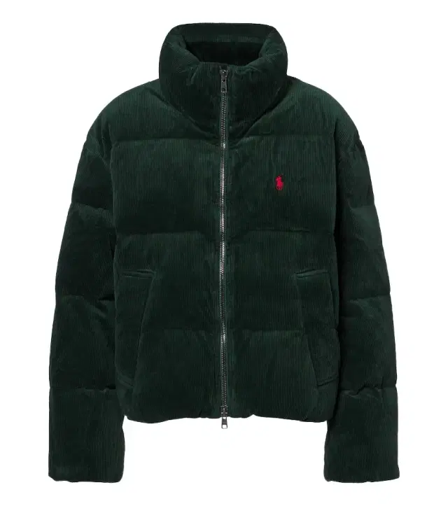 Cotton corduroy down jacket