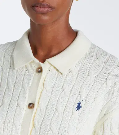Polo Ralph Lauren Cable-knit cotton cardigan | Thumbnail 6