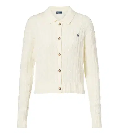 Polo Ralph Lauren Cable-knit cotton cardigan | Thumbnail 1
