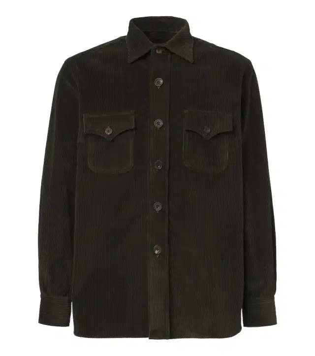 Rubinacci Cotton corduroy overshirt