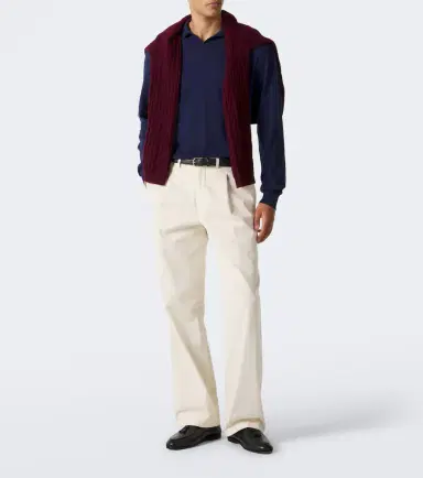 Rubinacci Cotton polo sweater | Thumbnail 2