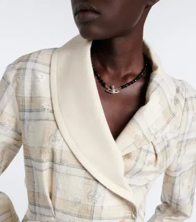 Vivienne Westwood Messaline embellished choker | Thumbnail 4 Vivienne Westwood Messaline embellished choker | Thumbnail 4