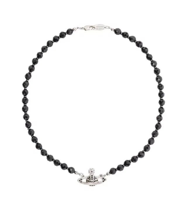 Vivienne Westwood Messaline embellished choker