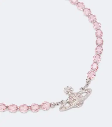 Vivienne Westwood Messaline crystal-embellished choker | Thumbnail 3 Vivienne Westwood Messaline crystal-embellished choker | Thumbnail 3