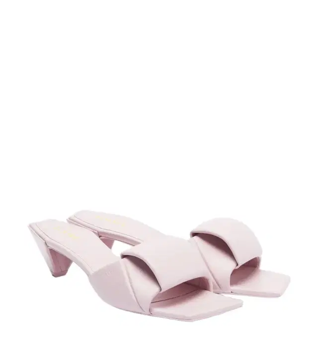 Loewe Origami leather mules