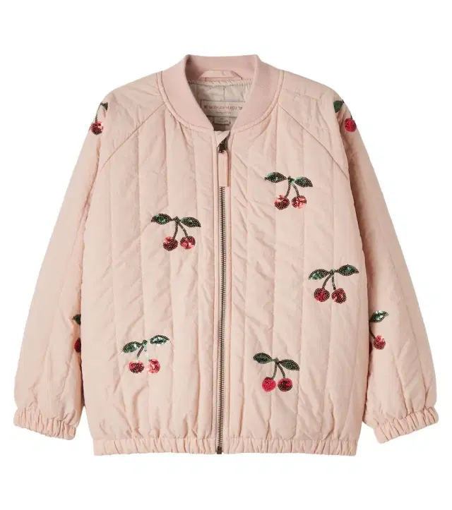 Konges Slojd Konges Sløjd Juno padded sequined bomber jacket