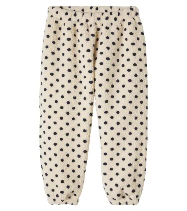 Konges Slojd Konges Sløjd Jody polka-dot teddy sweatpants