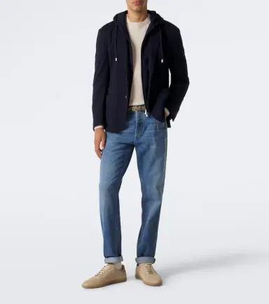 ELEVENTY Hooded layered wool blazer | Thumbnail 4 ELEVENTY Hooded layered wool blazer | Thumbnail 4