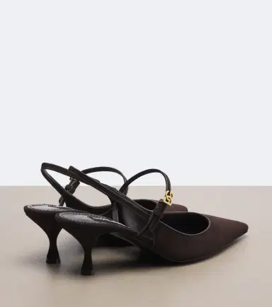Dolce & Gabbana DG suede slingback pumps | Thumbnail 2