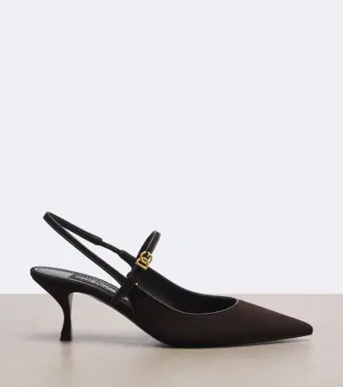 Dolce & Gabbana DG suede slingback pumps | Thumbnail 3