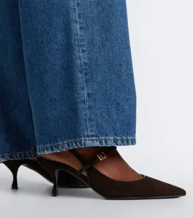 Dolce & Gabbana DG suede slingback pumps | Thumbnail 6