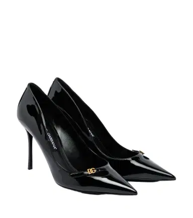 Dolce & Gabbana DG patent leather pumps | Thumbnail 1 Dolce & Gabbana DG patent leather pumps | Thumbnail 1