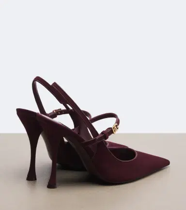 Dolce & Gabbana DG suede slingback pumps | Thumbnail 4