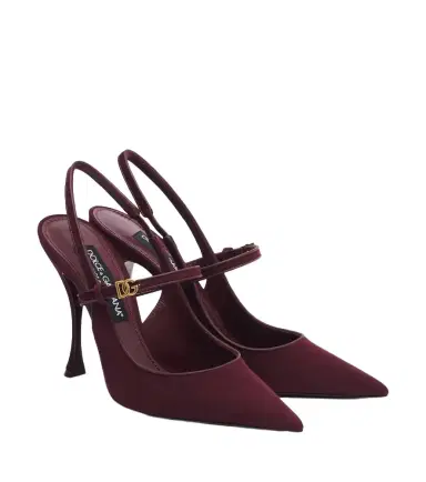 Dolce & Gabbana DG suede slingback pumps | Thumbnail 1