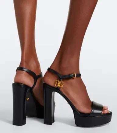Dolce & Gabbana DG leather platform sandals | Thumbnail 5 Dolce & Gabbana DG leather platform sandals | Thumbnail 5