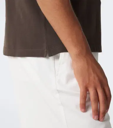 Brunello Cucinelli Logo cotton piqué polo shirt | Thumbnail 4
