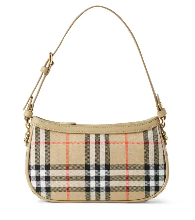 Burberry Kids Burberry Check canvas shoulder bag
