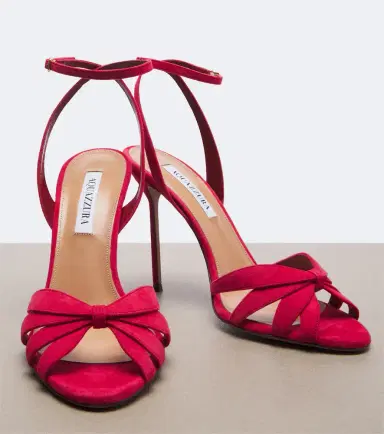Aquazzura Soulmate suede sandals | Thumbnail 3