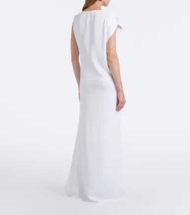 Jacquemus Drapée jersey maxi dress | Thumbnail 4 Jacquemus Drapée jersey maxi dress | Thumbnail 4