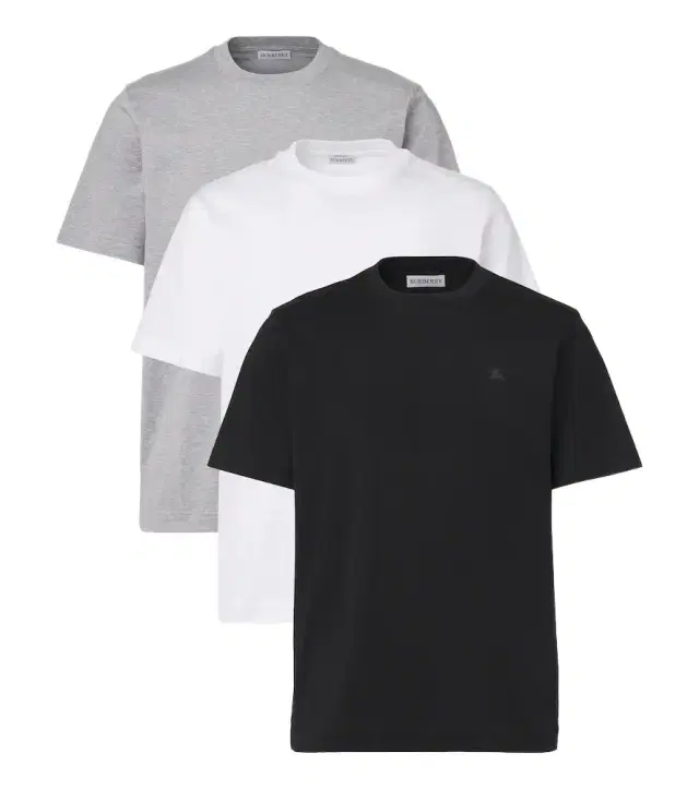 Burberry EKD set of 3 cotton jersey T-shirt