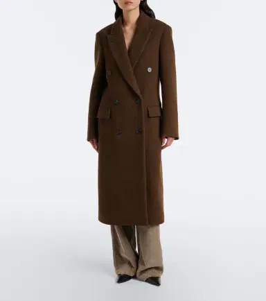The Row Bamira double-breasted virgin wool coat | Thumbnail 3 The Row Bamira double-breasted virgin wool coat | Thumbnail 3
