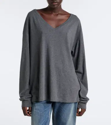 The Row Birket cotton sweater | Thumbnail 6