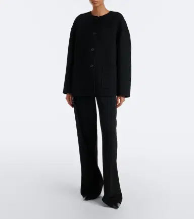 The Row Quintus wool and cashmere-blend jacket | Thumbnail 2 The Row Quintus wool and cashmere-blend jacket | Thumbnail 2