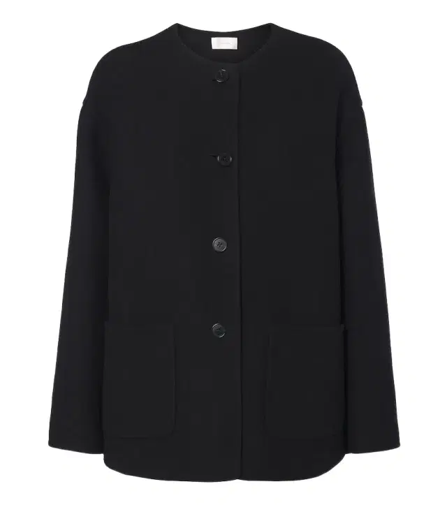 The Row Quintus wool and cashmere-blend jacket