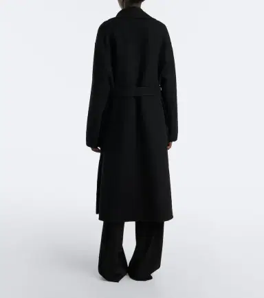 The Row Ciara wool and cashmere-blend wrap coat | Thumbnail 6