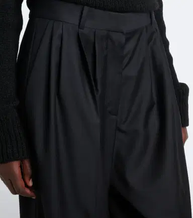 The Row Daniela virgin wool wide-leg pants | Thumbnail 4 The Row Daniela virgin wool wide-leg pants | Thumbnail 4