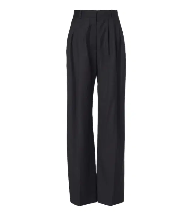 The Row Daniela virgin wool wide-leg pants