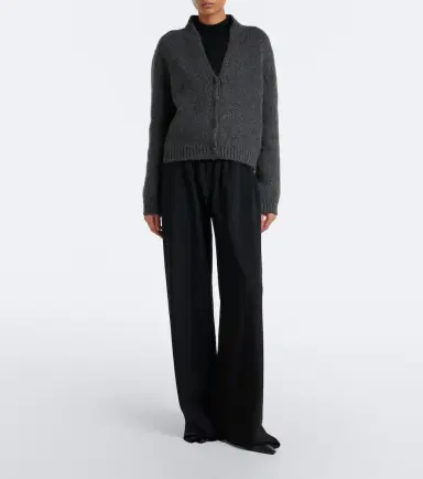 The Row Gala wool wide-leg pants | Thumbnail 4