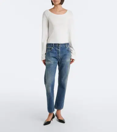 The Row Kalto cotton jersey top | Thumbnail 6