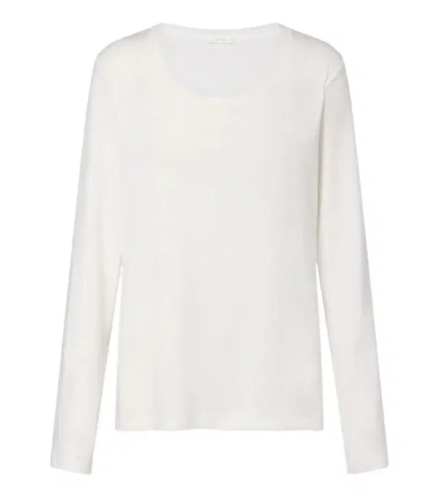 The Row Kalto cotton jersey top