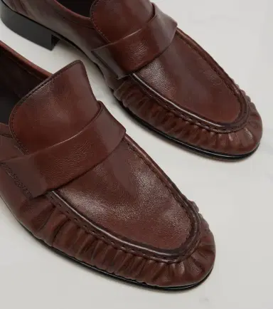 The Row Soft leather loafers | Thumbnail 3