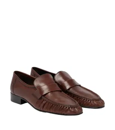 The Row Soft leather loafers | Thumbnail 1