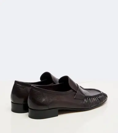 The Row Soft ruched leather loafers | Thumbnail 2 The Row Soft ruched leather loafers | Thumbnail 2