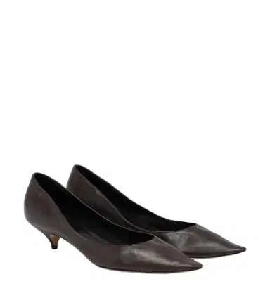 The Row Liisa Three leather pumps | Thumbnail 1