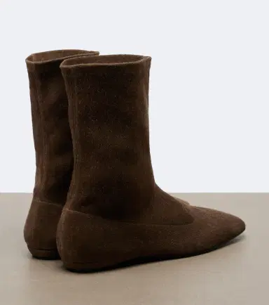 The Row Cindy suede ankle boots | Thumbnail 4 The Row Cindy suede ankle boots | Thumbnail 4