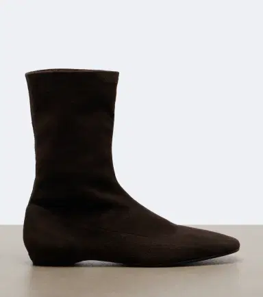 The Row Cindy suede ankle boots | Thumbnail 4 The Row Cindy suede ankle boots | Thumbnail 4