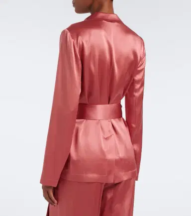 Joseph Archer belted silk satin jacket | Thumbnail 2