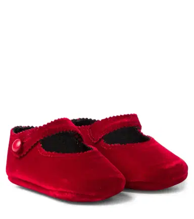 PePe PèPè Baby velvet Mary Jane flats | Thumbnail 1