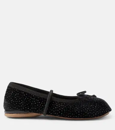 PePe PèPè Embellished velvet ballet flats | Thumbnail 5 PePe PèPè Embellished velvet ballet flats | Thumbnail 5