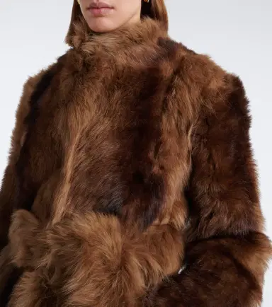 Nour Hammour Elsa shearling jacket | Thumbnail 3